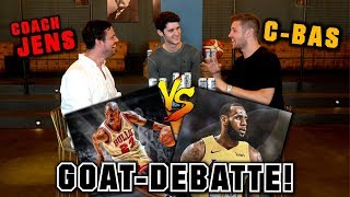 Wer ist der beste Basketball Spieler aller Zeiten Lebron James vs Jordan [upl. by Eidualc]