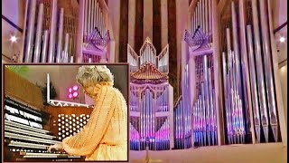 Vierne  FINALE FROM SYMPHONY No 1  Diane Bish at Coral Ridge Presbyterian Church Fort Lauderdale [upl. by Einnaj]