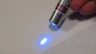 Blu Ray Laser Pointer from DealExtreme [upl. by Dodwell911]