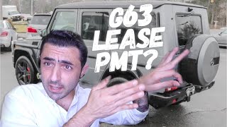 Mercedes Benz G 63 Wagon Lease Payment is HOW MUCH MA CAR BROKER [upl. by Nirehtac]