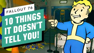 10 Things That Fallout 76 Wastelanders Doesn’t Tell You [upl. by Lecia522]