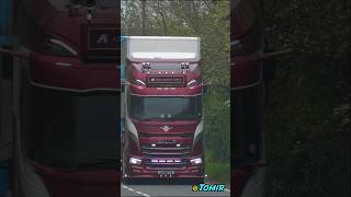 DAF XF  Asset Alliance Group  Truckfest Lincoln arrivals [upl. by Einal]