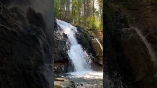 Waterfall at Sly Park Recreation Area Pollock Pines California Flows to Jenkinson Lake [upl. by Janus]