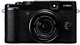 FujiFilm X20 Camera Hands On Black version [upl. by Neelac]