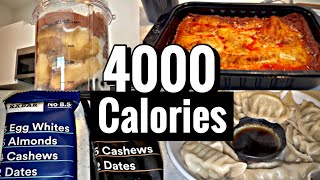 Eating 4000 Calories to Bulk Super Fast Day 6 [upl. by Ynohtnakram]