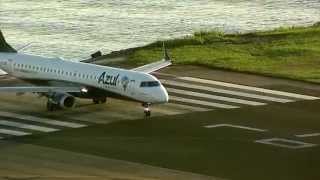 Avião da Azul Decolando do Santos Dumont  RIO DE JANEIRO [upl. by Anelac164]