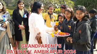 Welcome to grandparents in kendriya vidyalaya AMBIKAPUR 2024 grandparents day kvambikapur [upl. by Aprilette]