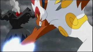 Darkrai vs Infernape [upl. by Aved]