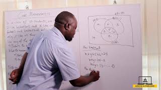 SHS 1 Core Mathematics  Solving Three Set Problem [upl. by Dibbell422]