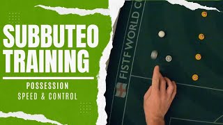 Subbuteo Training  Possession  Speed amp Control [upl. by Phox]