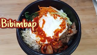 BIBIMBAP KOREAN MIXED RICE BOWL [upl. by Anauj505]