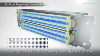 Ink Circulation Structure by SII Printek Inc [upl. by Ahsimot837]