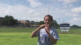 Super Bowl ASL interpreter once trained in Austin [upl. by Barfuss6]