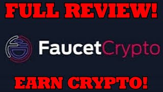 Full Review Of FaucetCrypto Earn Crypto For Completing Tasks [upl. by Bryana]