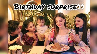 Alishba Birthday Celebration🎉 Saba ne birthday surprise diya🎂❤️ [upl. by Adev]