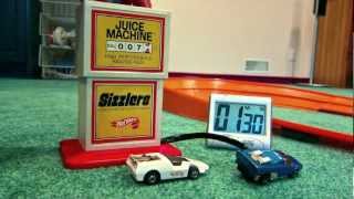 1970 Hot Wheels Sizzlers US 8 Race Set [upl. by Dnomra890]