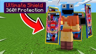 Minecraft But Shields Have Custom OP Upgrades [upl. by Yknarf]