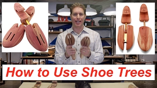 How to Use Shoe Trees  HOUNDSBAY [upl. by Ahsemac]