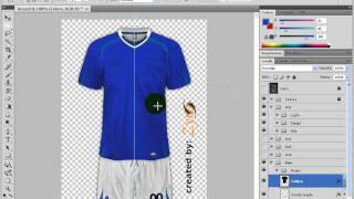 Kit Design  Creare maglie calcio tutorial base pt1 [upl. by Imoyik422]