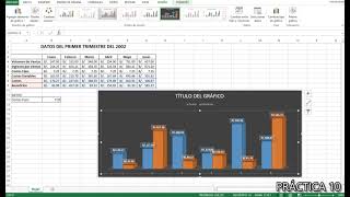 Practica 18  Excel Básico  Primer Trimestre 2002 [upl. by Ahsoym501]