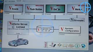 How to code vediamo offline programming MercedesBenz  obd2professional [upl. by Fatimah]