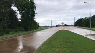 Katy Texas Buffalo Bayou 82917 Hurricane Harvey part 3 [upl. by Nnaassilem]