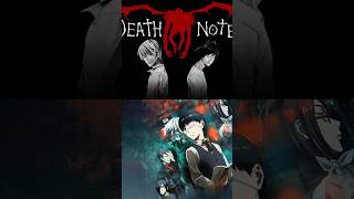 Psychological Anime Part 1 anime deathnote tokyoghoul kaneki recommended psychological shorts [upl. by Jay]