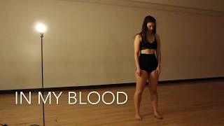 In My Blood Shawn Mendes  Samantha Marshall Choreography [upl. by Oilcareh299]