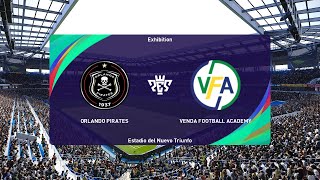 Orlando Pirates vs Venda Football Academy 11032023 Nedbank Cup PES 2021 [upl. by Peti]