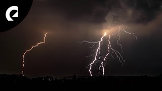 5 Minutes of Rain and Thunderstorm Sounds For Focus Relaxing and Sleep ⛈️ Epidemic ASMR [upl. by Atwater]