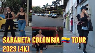 🇨🇴 SABANETA COLOMBIA TOUR 2023 4K 15 MINUTES FROM MEDELLIN [upl. by Heydon]