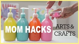 MOM HACKS ℠  Arts amp Crafts Ep 2 [upl. by Edythe]