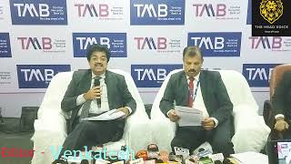 TMB Press Meet on there Highest Ever Net profit of ₹303 Cr [upl. by Caleb304]