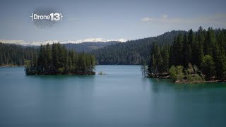 Drone13 Jenkinson Lake in El Dorado County [upl. by Nekcarb497]