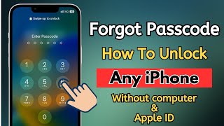 Unlock any iPhone if You Forgot Passcode [upl. by Dnalor]