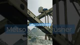 Metso Cone Crusher 200 TPH [upl. by Aihsoek]