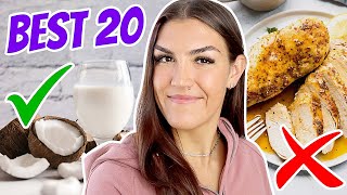 20 Top Foods to Eat on a Ketogenic Diet [upl. by Leelahk]