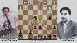 Legends Meeting1️⃣ Fischer vs Tal 1959 [upl. by Navnod]