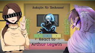 NTR kokujin no tenkousei react to hiroki as Arthur leywin Eng🇺🇸 part 1  Ship  Arthur x Tessie [upl. by Oidgime434]