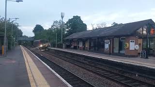 153385 passing trowbridge on test 310524 [upl. by Llemhar]