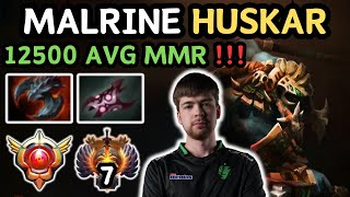 🔥 737d Malrine HUSKAR Midlane Highlights Cooking 🔥 RANK 7 Malr1ne Grandmaster Tier  Dota 2 [upl. by Ulick]