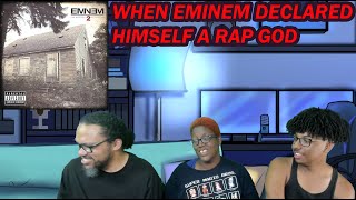 REACTION Eminem  Rap God Explicit [upl. by Alekal]