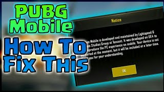 PUBG Mobile  Fix Device Not Supported 100 Root  How to fix Device not Supported Pubg Mobile [upl. by Infield]