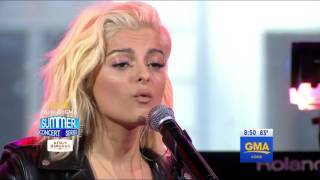 Bebe Rexha  Me Myself amp I Live on GMA 2017 [upl. by Mckenzie781]