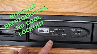 Norcold Refrigerator No Cool Fault Reset [upl. by Ateerys]