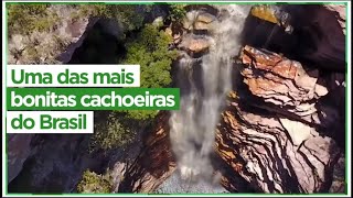 Buracão Uma das mais bonitas cachoeiras do Brasil  Ibicoara Chapada Diamantina Bahia [upl. by Anelle]