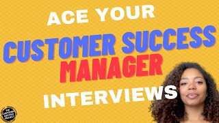 Whats The Customer Success Manager Interview Process Like [upl. by Studnia916]