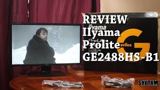 Review Iiyama GE2488HSB1  SAYTAM [upl. by Buine]