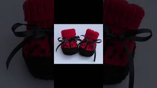 Hermosos zapatos de bebé tejidos a crochet y hechos a mano con estilos elegantes [upl. by Auod]