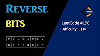 Reverse Bits  LeetCode 190  Bit Manipulation [upl. by Noled]